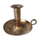 Brass cellar rat candle holder