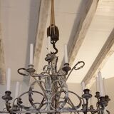 Chandelier with candles