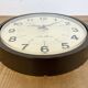 Vintage Brown Bakelite Wall Clock from Seth Thomas, 1980s