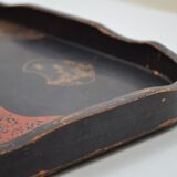 Japan - Antique lacquered wooden top