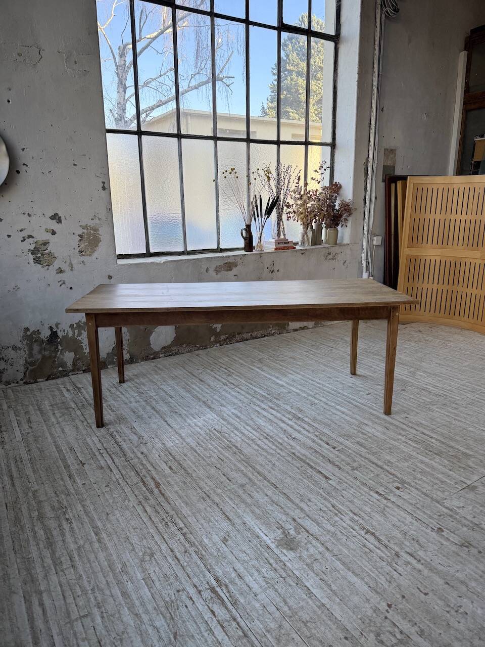 Oak farmhouse table 200cm