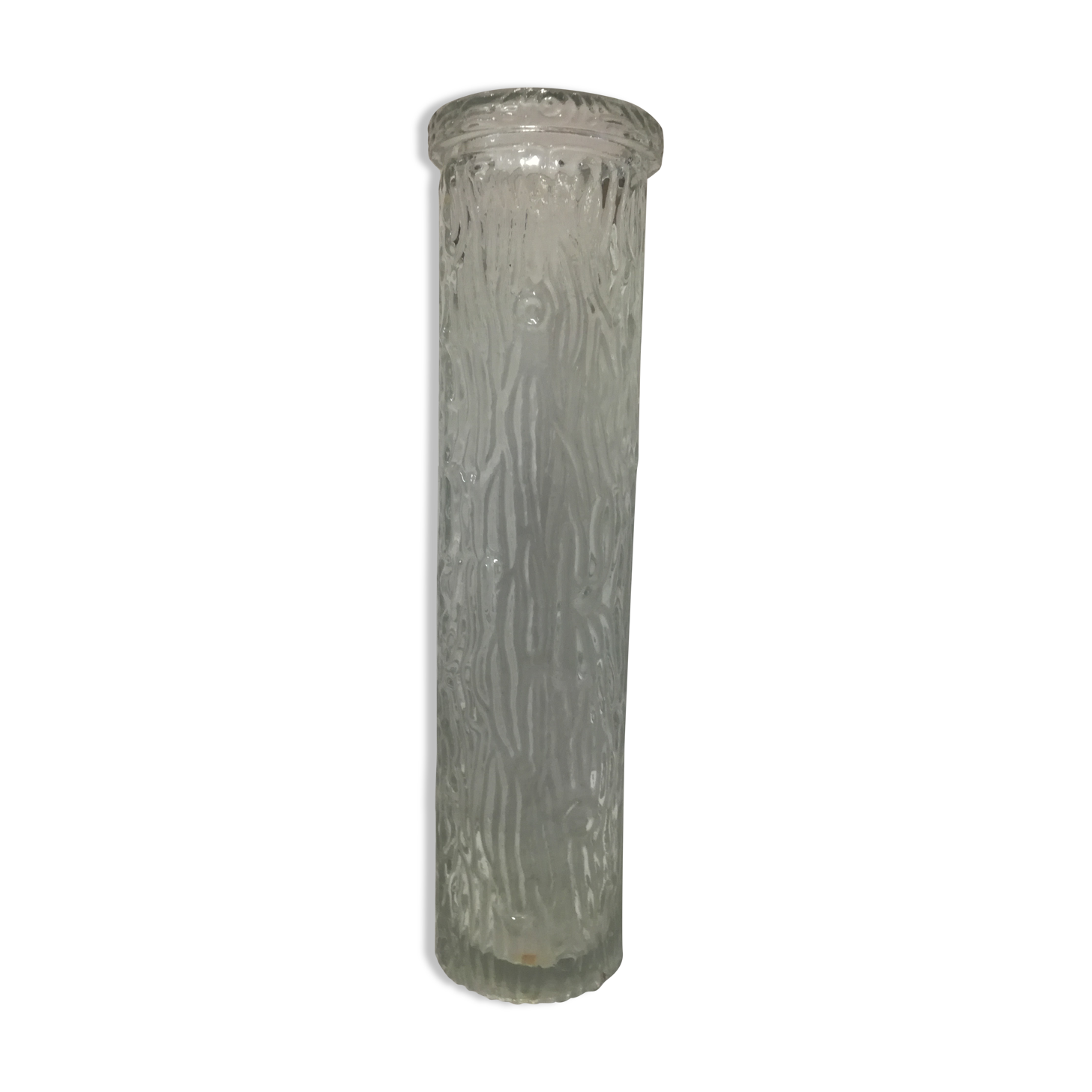 Vase en verre transparent "purness" Selency