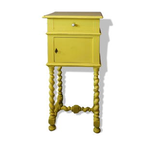 Meuble vide poche jaune