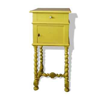 Meuble vide poche jaune