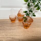 Set de 5 verres à liqueur Luminarc étoile rose