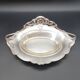 Antique silver-plated metal basket with handle, Phénix silversmith, Art Nouveau.