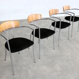 Vintage chairs | dining chairs | Effezeta | 80s