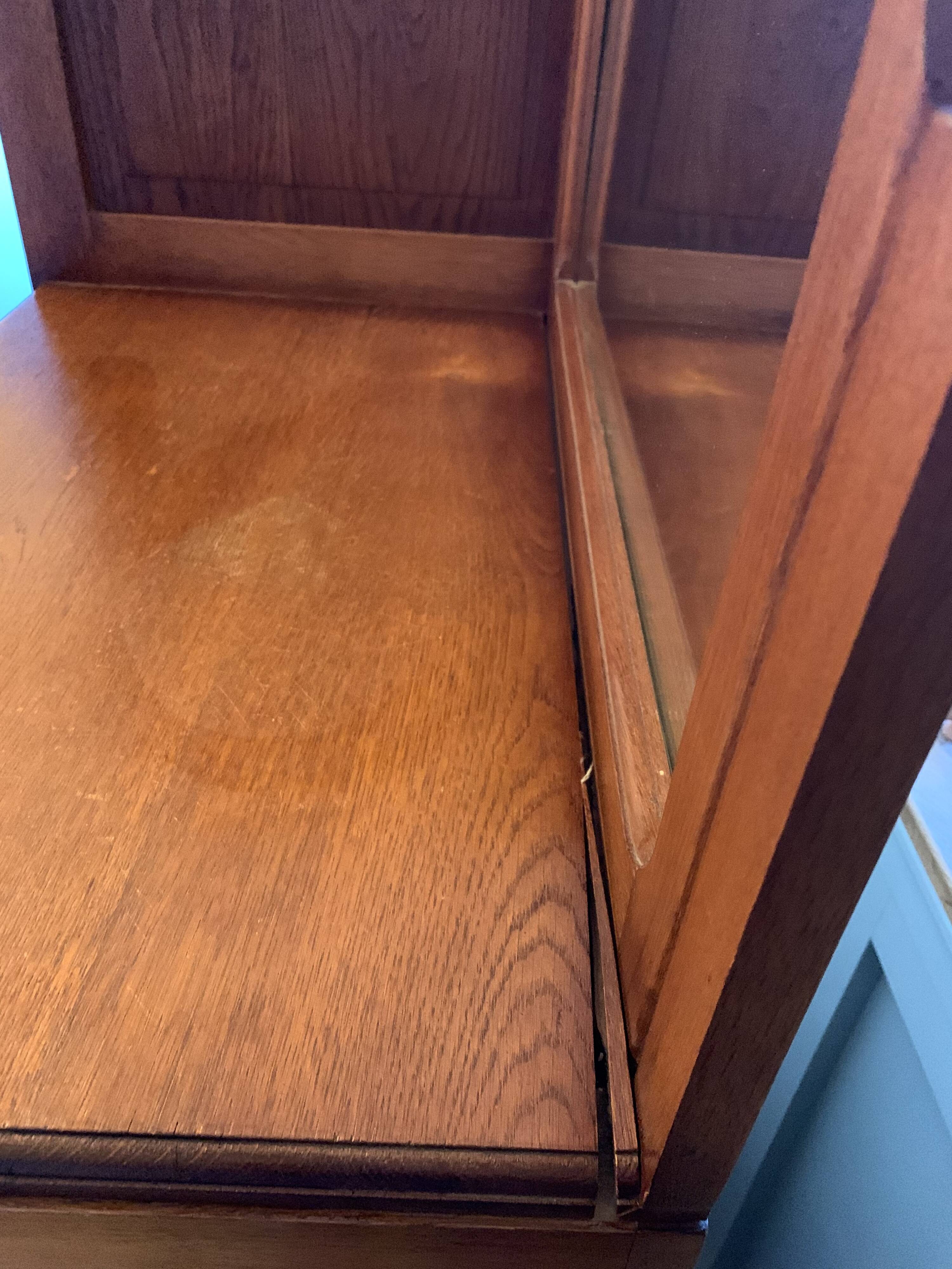 Vintage asymmetrical cabinet