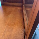 Vintage asymmetrical cabinet