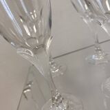 Crystal wine glass