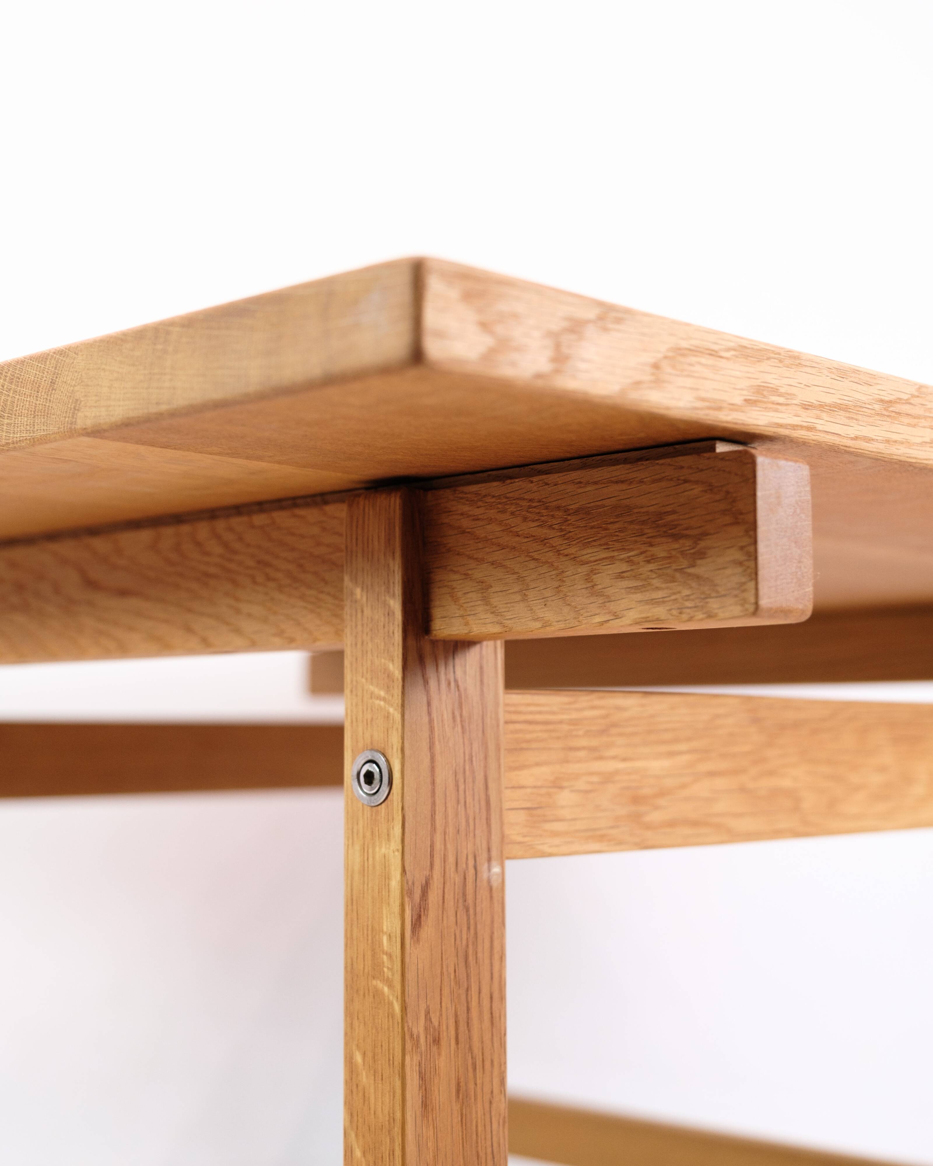 Sofa Table Made In Oak By Hans J. Wegner For PP Furniture From 1990s