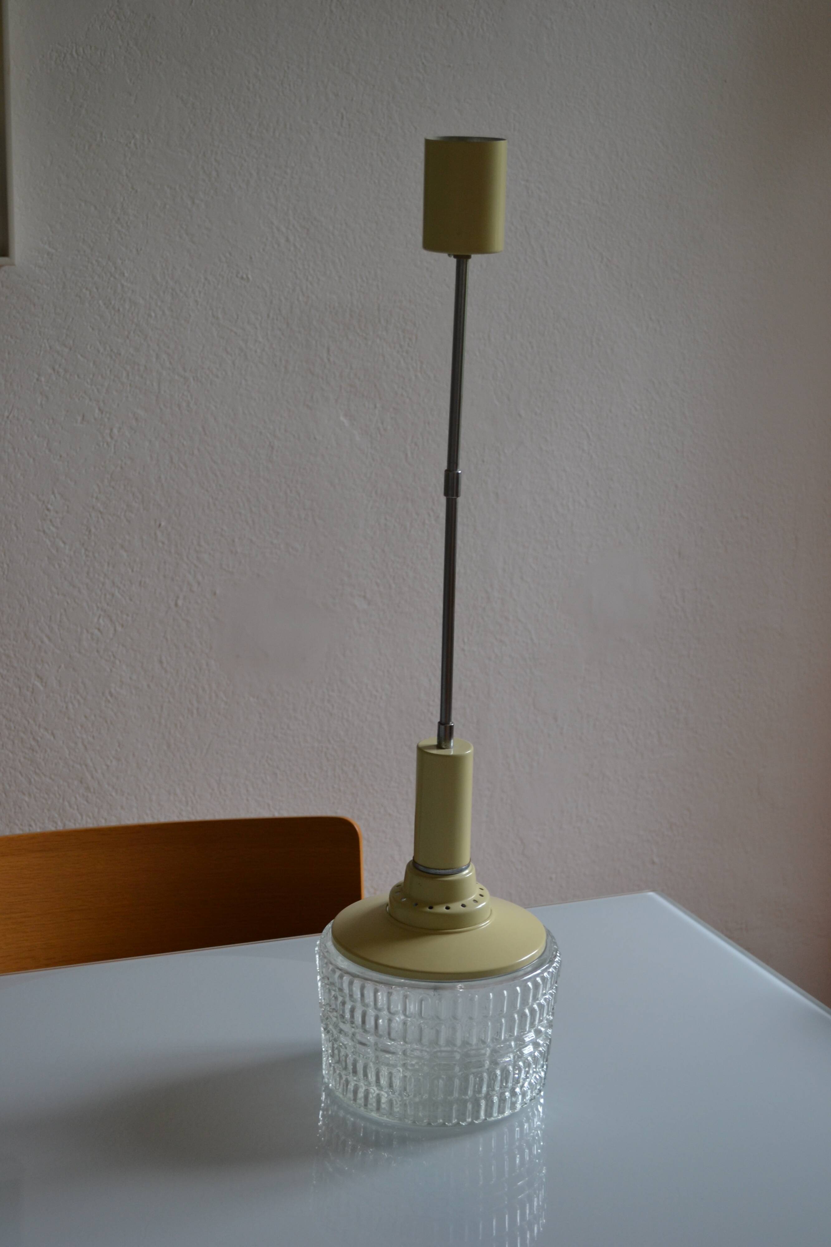 Modernist pendant chandelier 1950s 1960s italy