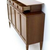High-Quality Walnut Cabinet in the Style of Paolo Buffa, Italy