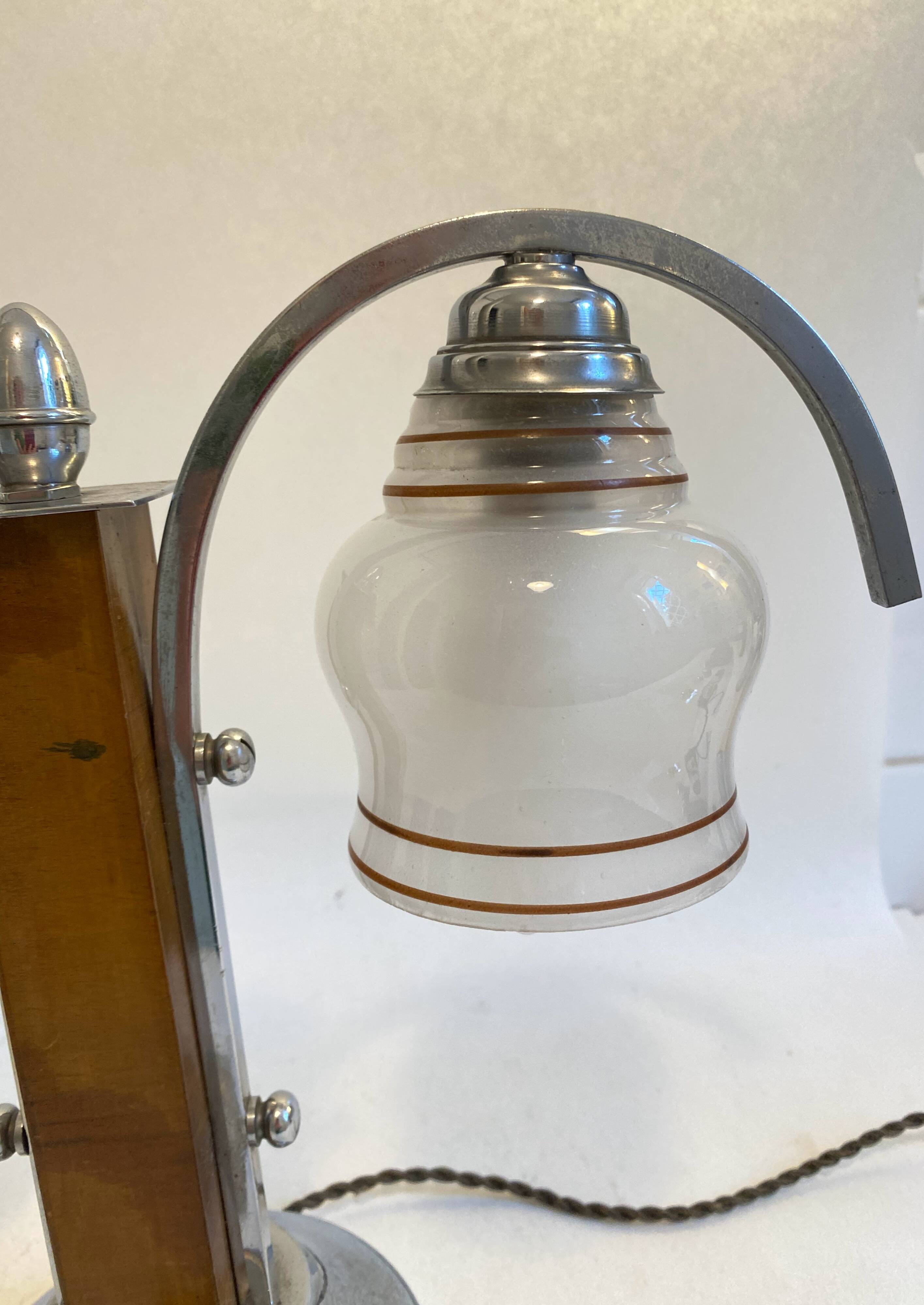Lampe double art déco 1940