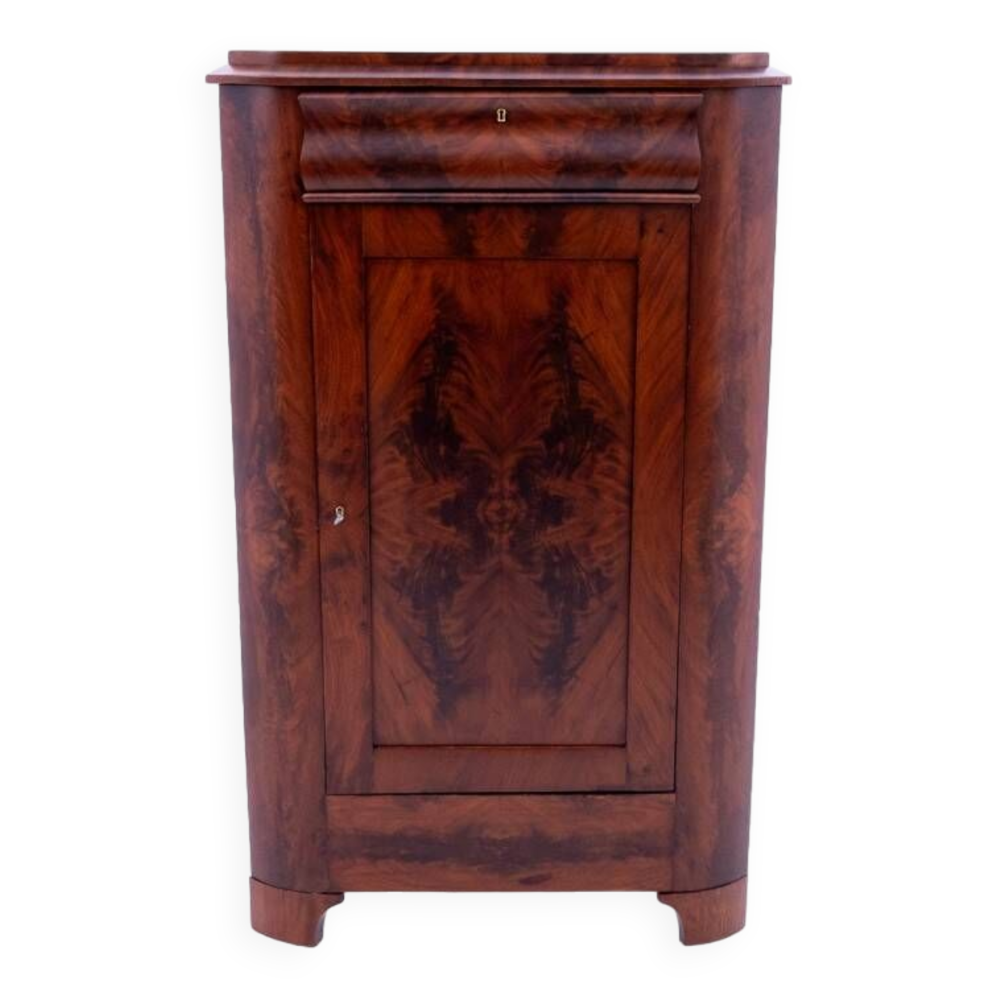 Antique corner chest of drawers, Northern Europe, circa 1880