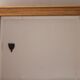 Large bevelled gold mirror