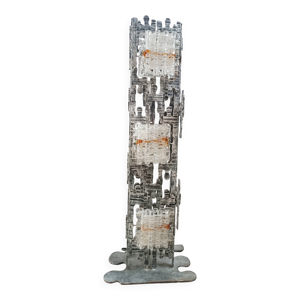 Lampadaire sculptural - brutaliste