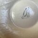 Six old Longchamps oyster plates