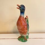 Vintage ceramic duck pitcher