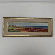 Swedish Oil on Panel – “Red Seaweed, Bredsätra Öland” by Stig Jonzon