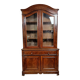 Louis Philippe period mahogany library and secretary cabinet