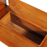 Danish vintage teak and oak desk