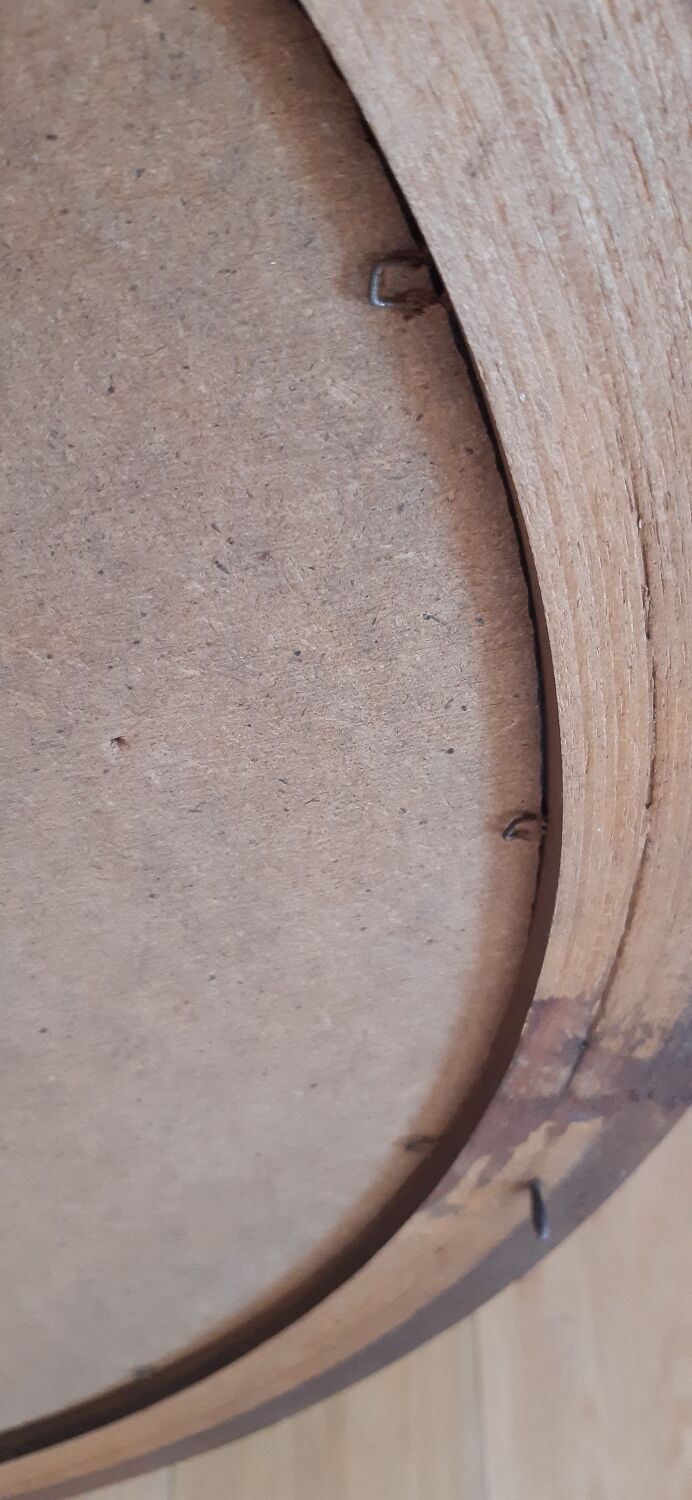 Vintage round mirror