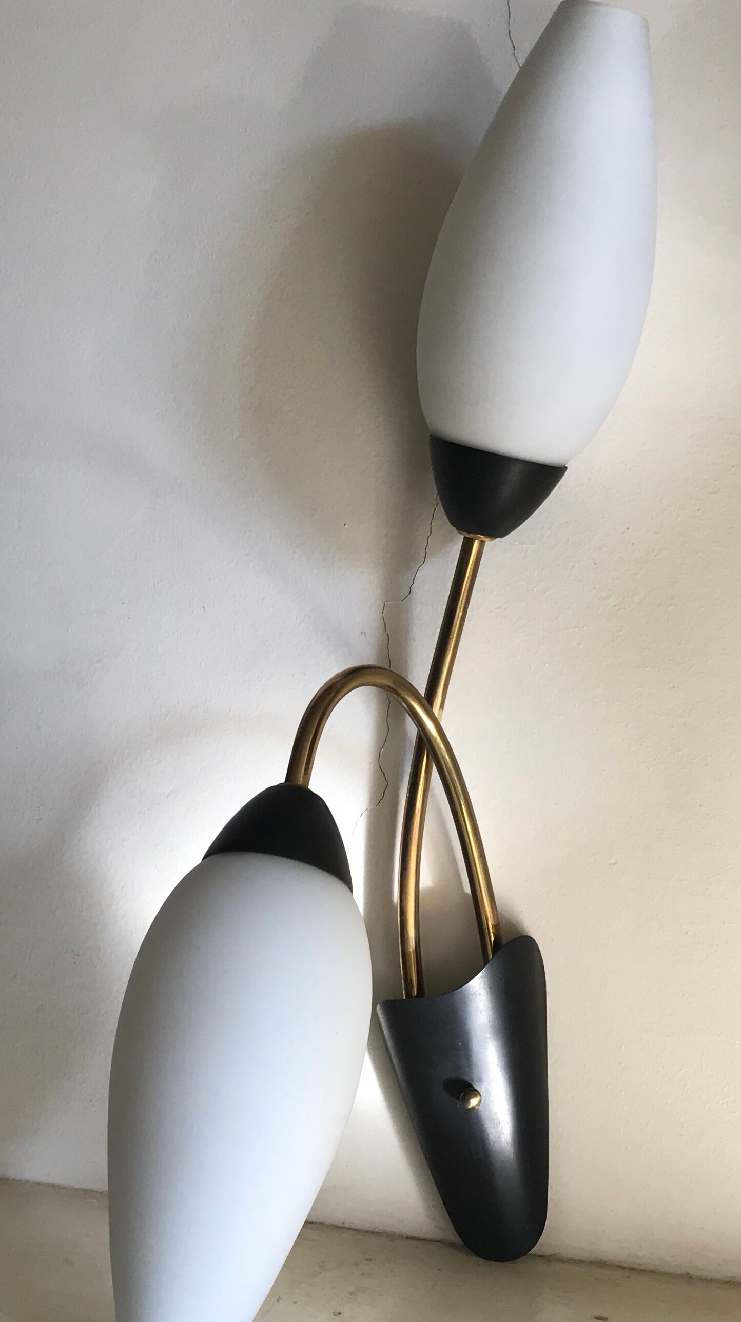 Vintage 1960 wall sconce