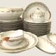 Porcelain service for 12 people