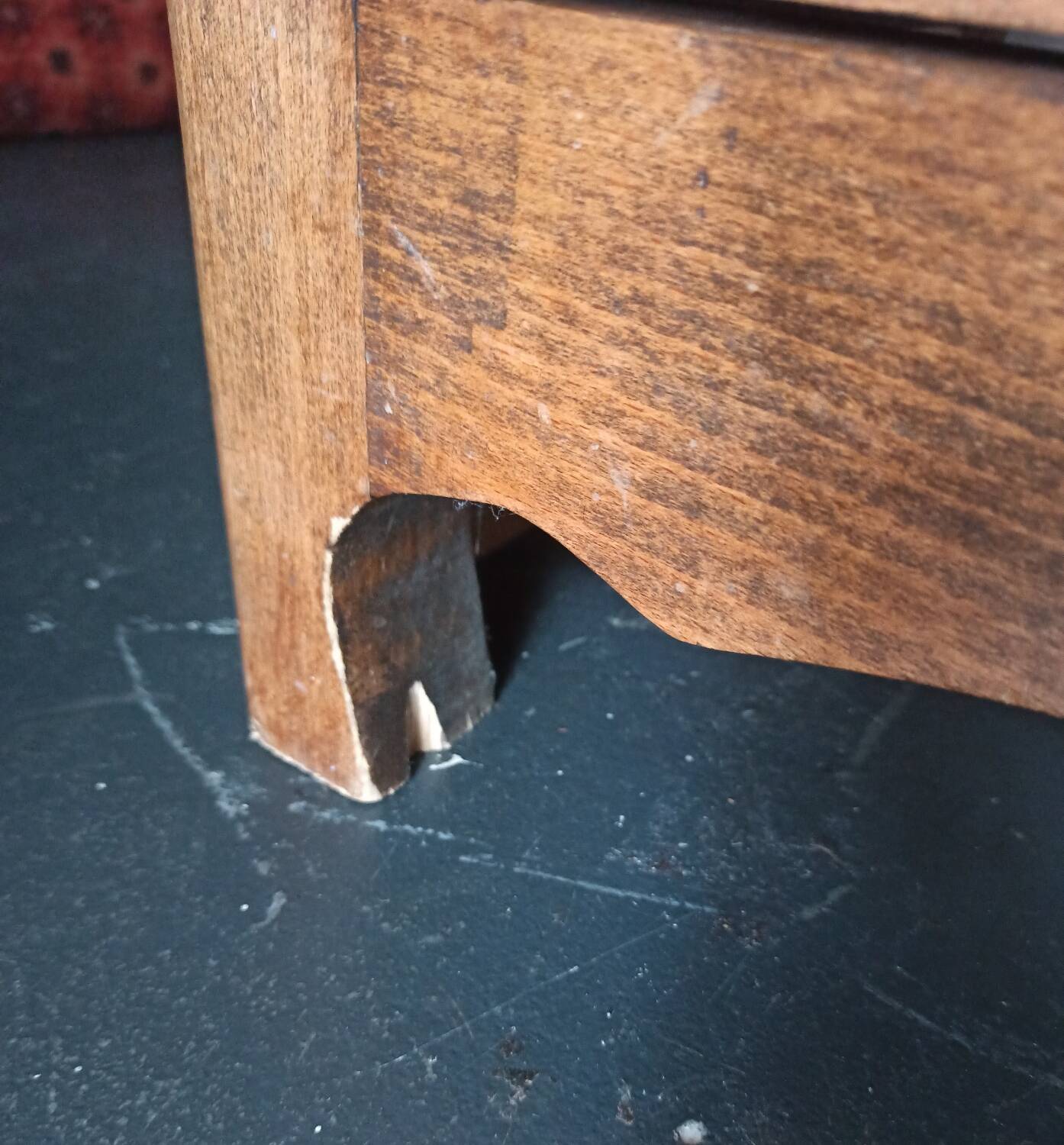 Vintage shoe cabinet