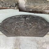 Fireplace plate