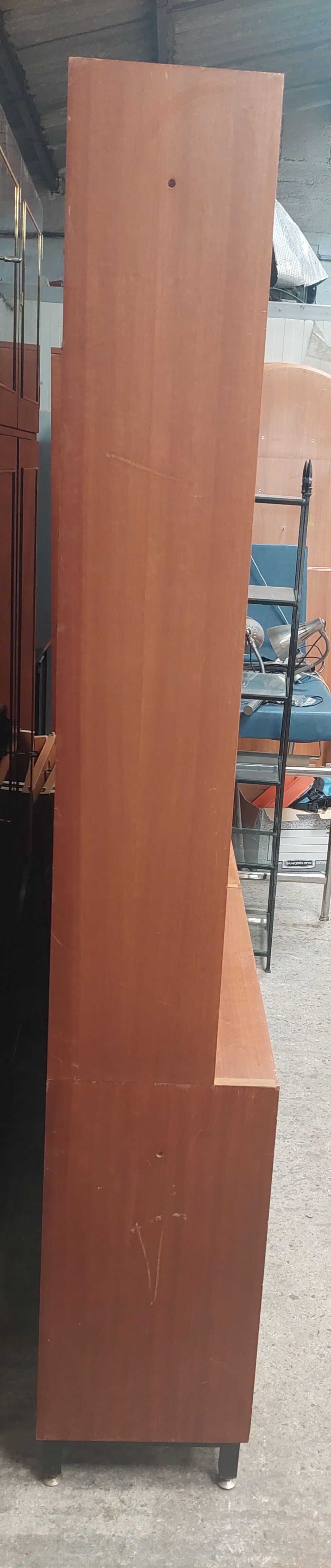 Bookcase in 2 parts vintage