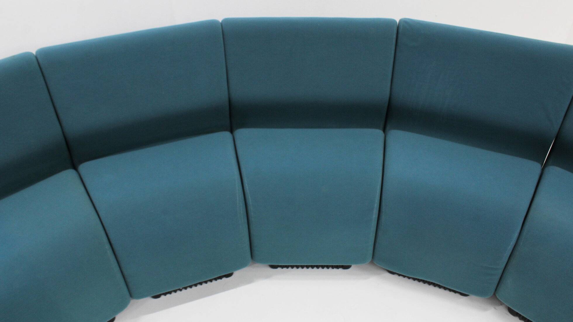 Vintage large modular round sofa by Don Chadwick for Herman Miller