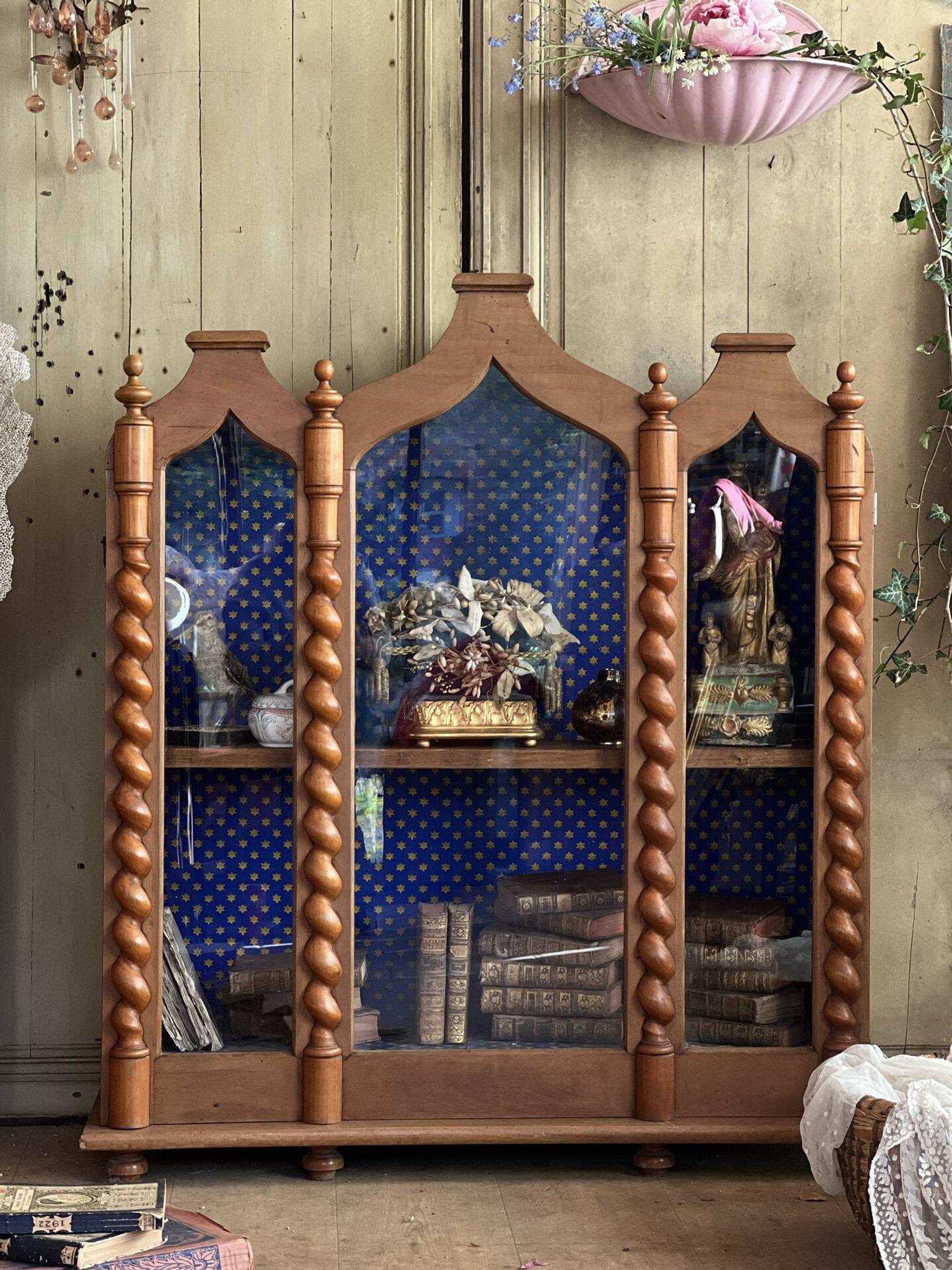Antique display cabinet