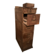 Cabinet de classement antique en bois massif