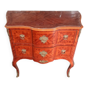 Commode sauteuse galbée