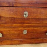 Very old walnut chest of drawers.