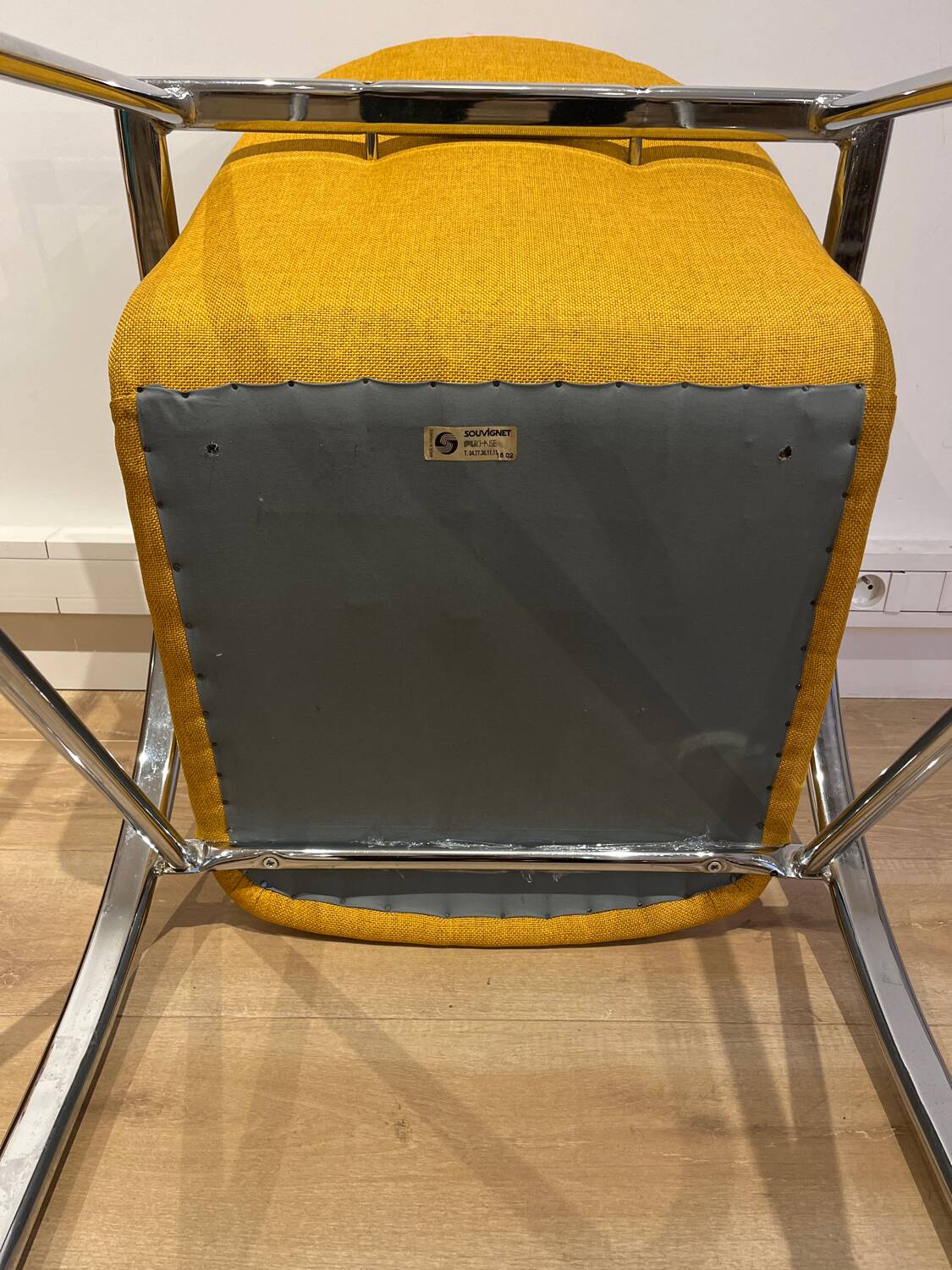 Souvignet plichaise armchair from the 80s