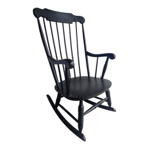 rocking-chair noir Stol
