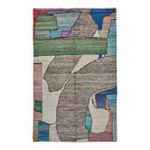 Tapis boho recyclé turc fait main 197 cm x 313 cm
