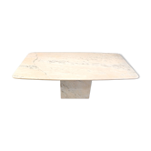 Vintage italian marble dining table, 1970s