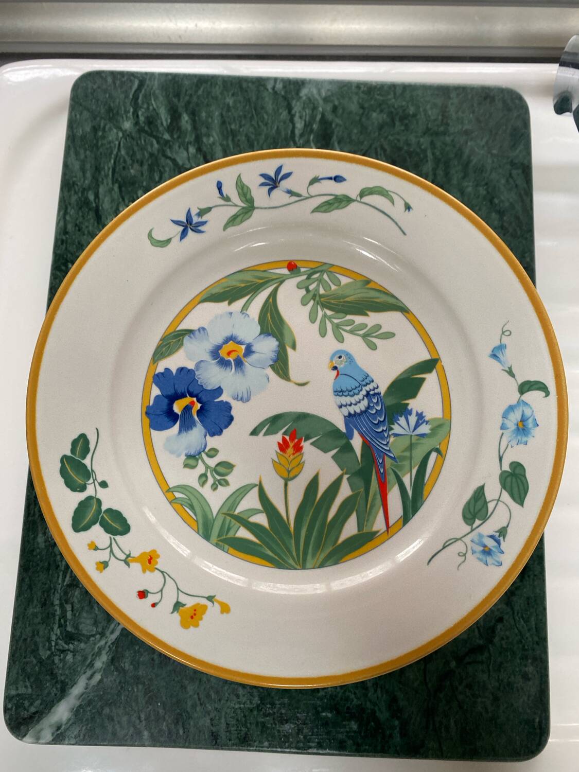 Vintage dinner plates