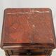 Napoleon III rosewood bedside table, 19th century