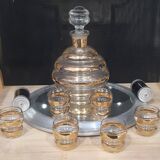 Art Deco liqueur service