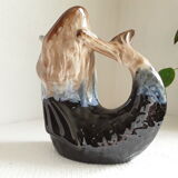 Vintage fish pitcher