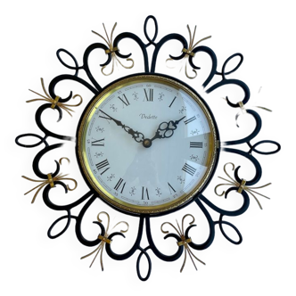 Horloge murale Vedette des années 60