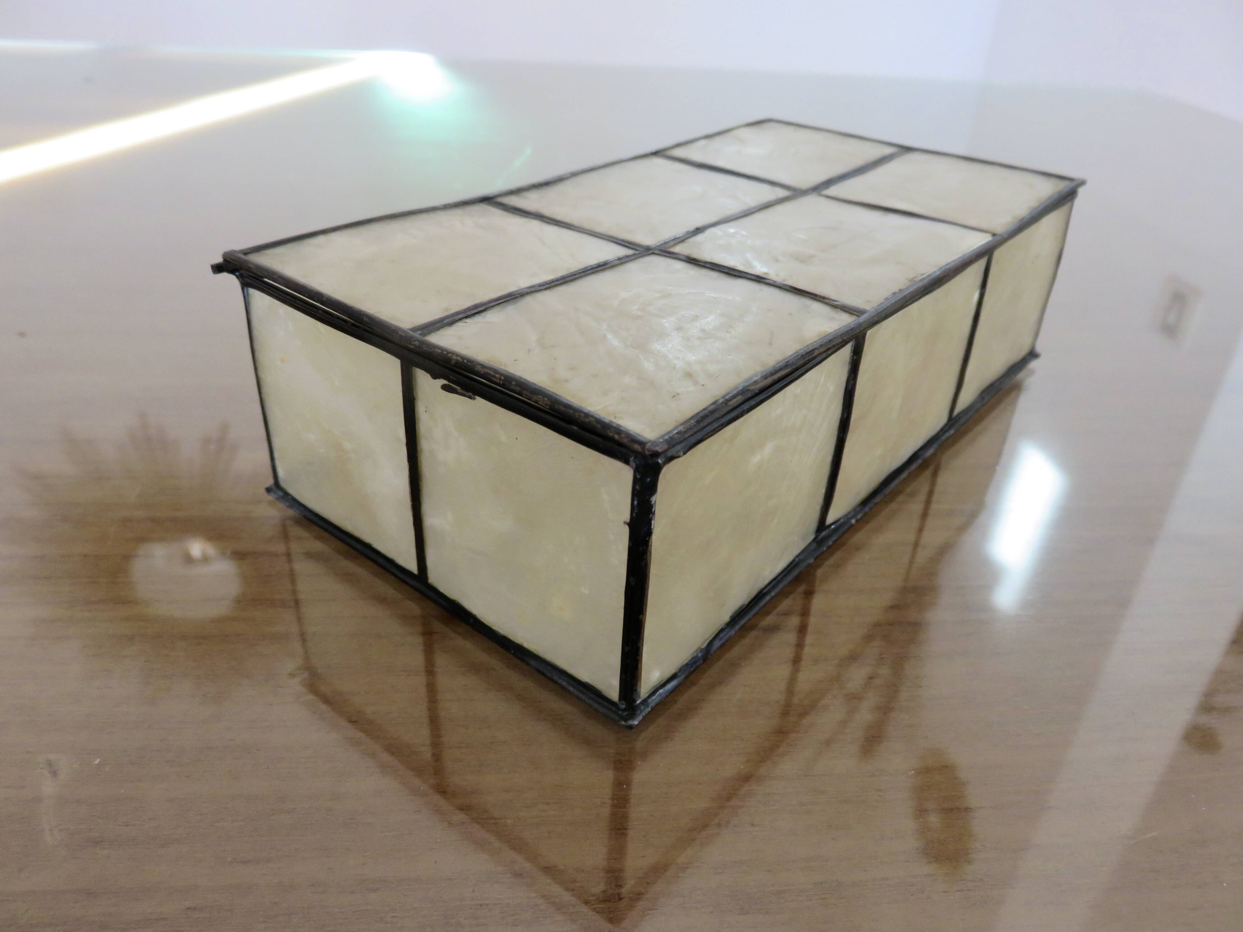 Mother-of-pearl box from the 70s and 80s