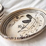 Rare ceramic service Bernardo Zaldizar