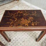 Antique set of oriental style nesting tables