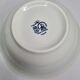 Earthenware vegetable with blue décor Gien Wedgwood